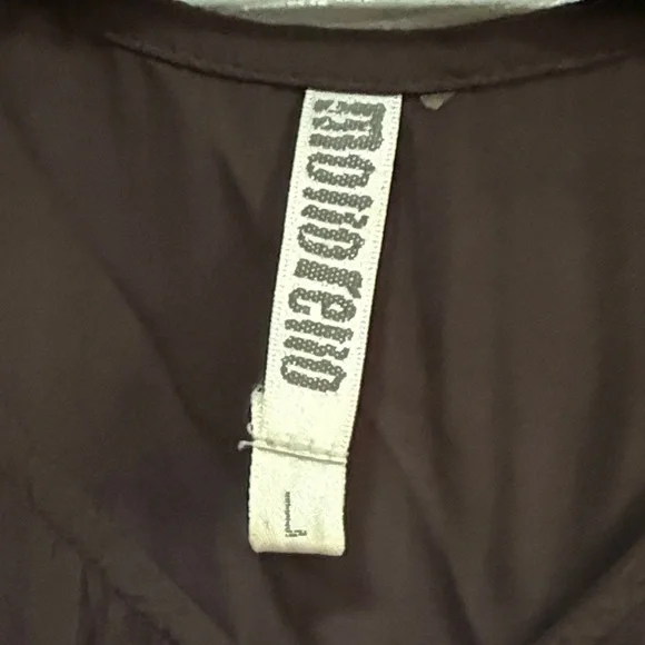 Monoreno Faded Black Bell Sleeve Dress with Crochet Lace Accents - Picture 2 of 7